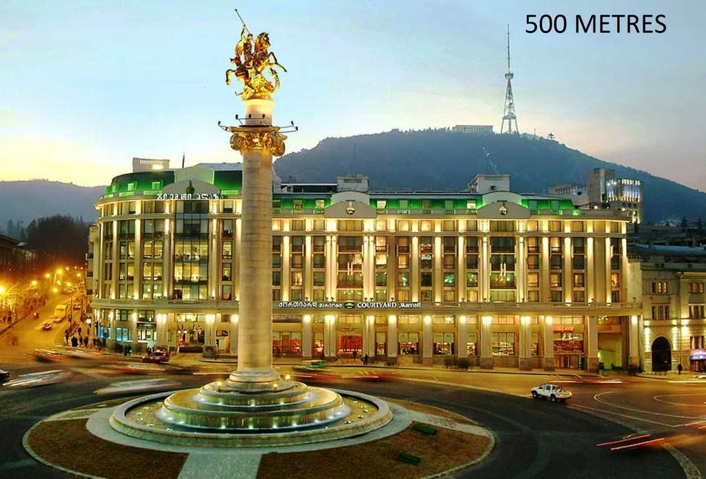 Freedom Square Apartment Tiflis Exterior foto
